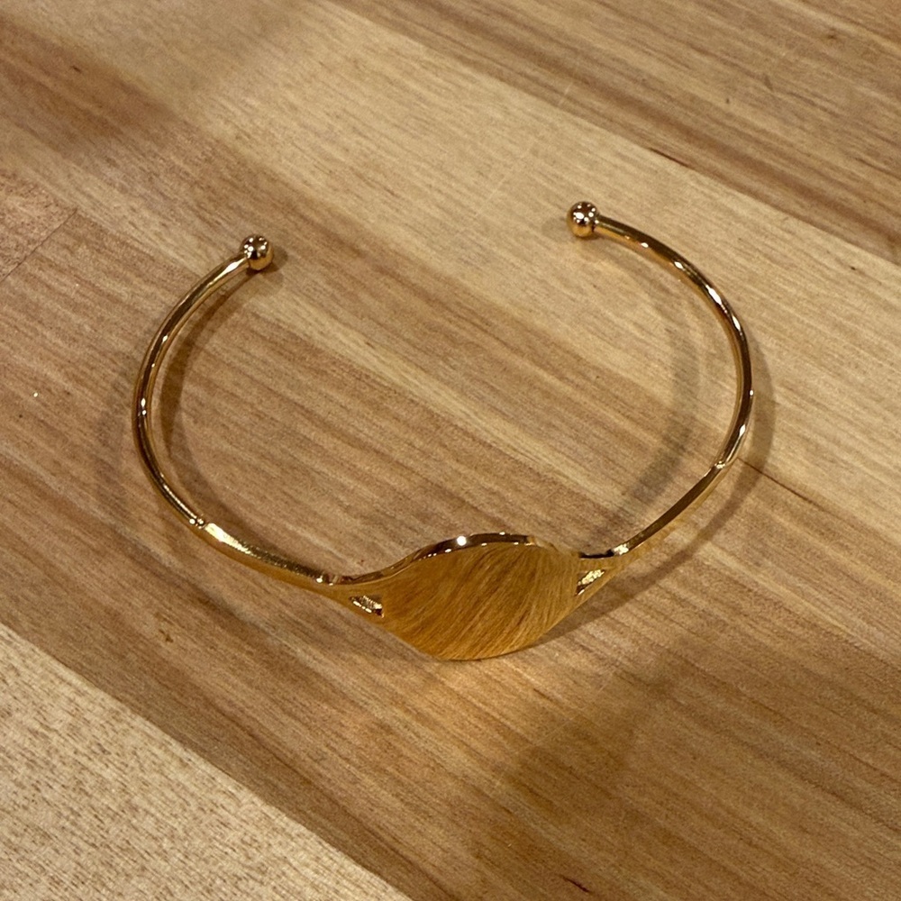 Plunder Gold Cuff Bracelet